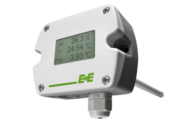 EE210 Feuchte & Temperatur Transmitter von E+E Elektronik. (Foto: E+E Elektronik GmbH) / EE210 humidity & temperature transmitter from E+E Elektronik. (Photo: E+E Elektronik GmbH)