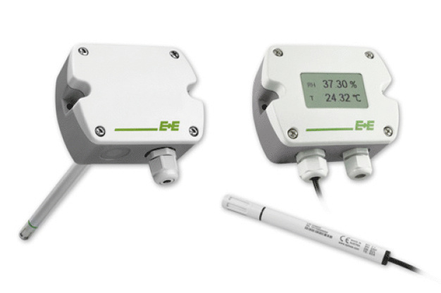 Abbildung 9: Feuchte/ Temperatur Messumformer EE210. / Figure 9: EE210 humidity / temperature transmitter.