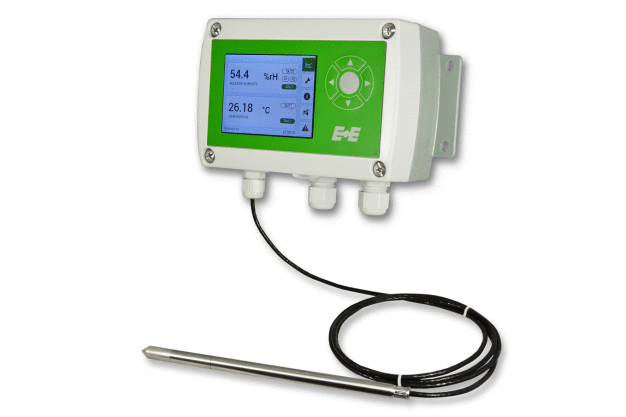 EE310 Feuchte- und Temperatur Messumformer von E+E Elektronik. (Foto: E+E Elektronik Ges.m.b.H.) / EE310 Humidity and temperature transmitter from E+E Elektronik. (Photo: E+E Elektronik GmbH)