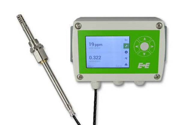 EE360 Feuchte in Öl Messumformer von E+E Elektronik. (Foto: E+E Elektronik Ges.m.b.H.) / EE360 moisture in oil transmitter from E+E Elektronik. (Photo: E+E Elektronik GmbH)