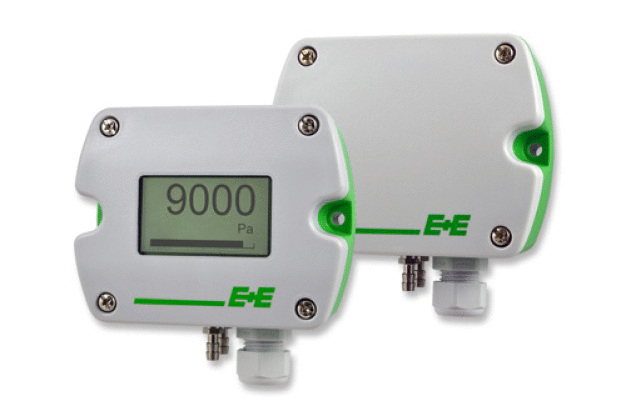 EE600 Differenzdruck Messumformer für die HLK- und Gebäudetechnik. (Foto: E+E Elektronik Ges.m.b.H.) / EE600 differential pressure sensor for HVAC and building automation. (Photo: E+E Elektronik GmbH)