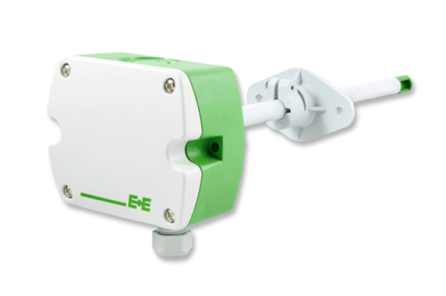 Abbildung 1: EE650 Luftgeschwindigkeits-Messumformer für die Kanalmontage.(Foto: E+E Elektronik Ges.m.b.H.) / Figure 1: EE650 duct mount air velocity transmitter. (Photo: E+E Elektronik Ges.m.b.H.)