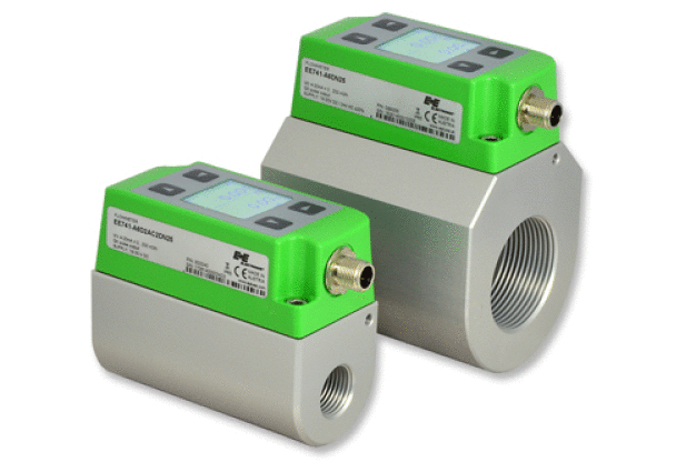 Abbildung 1: Mit dem EE741 Durchflussmesser kann der Druckluftverbrauch exakt gemessen und überwacht werden. (Foto: E+E Elektronik Ges.m.b.H.) / Image 1: The EE741 flow meter measures and monitors the compressed air consumption with high accuracy. (Photo: E+E Elektronik GmbH)