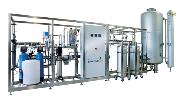 EnviroFALK Wasseraufbereitung zur Herstellung von Wasserstoff. (Bildrechte: EnviroFALK / EnviroChemie)