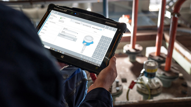 Die Digitalisierung der industriellen Produktion hat 2019 viele Kunden des Mess- und Automatisierungstechnik-Spezialisten Endress+Hauser bewegt. / The digitalization of industrial production inspired many customers of measurement and automation technology specialist Endress+Hauser in 2019.