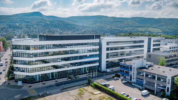 Standortbekenntnis: Endress+Hauser hat 60 Millionen Franken in den Campus Reinach investiert. / Location commitment: Endress+Hauser has invested 60 million Swiss francs in the Reinach campus. 