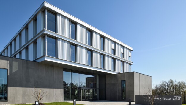 Das neue Gebäude beherbergt die französische Vertriebsgesellschaft von Endress+Hauser.