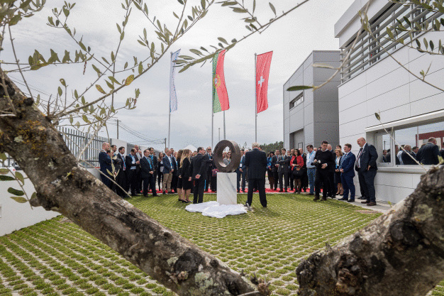 Einweihung des neuen Gebäudes von Endress+Hauser Portugal. / Dedication of Endress+Hauser’s new building in Portugal.