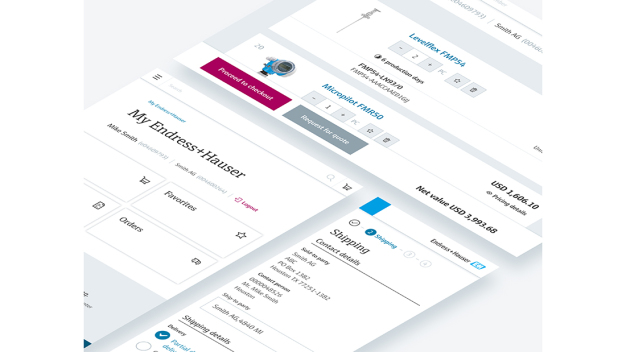 Mit der neuen Produktsegmentierung FLEX wird die Auswahl von Messgeräten auf der Endress+Hauser Webseite noch einfacher. / With the new FLEX product segmentation structure, selecting measurement instruments from the Endress+Hauser website will be even easier.