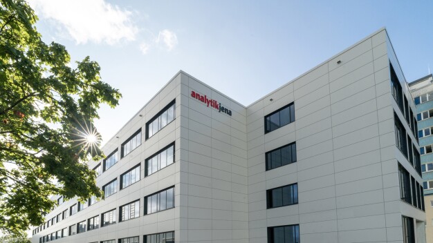 La nouvelle construction au siège principal à Jena.