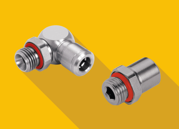 Die spezielle Dichtungstechnik des Eisele-Programms 17A mit zwei Dichtungen aus FKM kann Gasinnendrücken bis 24 bar und Vakuum bis -0,95 bar standhalten.