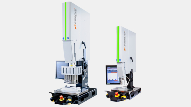 Electrical Motion Serie – elektrisch betriebene Ultraschallschweißmaschinen. © RINCO ULTRASONICS / Electrical Motion series – electrically operated ultrasonic welding machines. © RINCO ULTRASONICS
