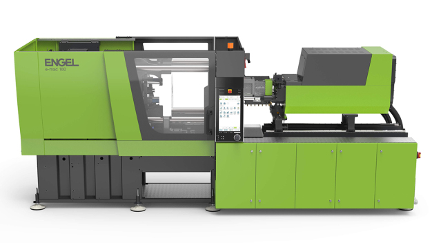 Die vollelektrischen ENGEL e-mac Spritzgießmaschinen holen das Maximum aus der Produktionsfläche heraus und verbrauchen dabei nur ein Minimum an Energie. (Foto: Engel) / All-electric ENGEL e-mac injection moulding machines maximise the use of the available production floor space while consuming only the minimum amount of energy. (Photo: Engel)