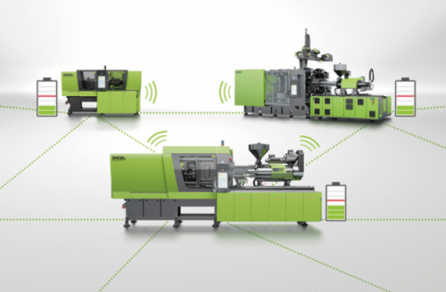 Das MES authentig schafft Transparenz über den Maschinenpark. Mit dem neuen Modul „Energy“ hilft die Software, Leistungsspitzen im Strombedarf zuverlässig zu kappen. (Bild: Engel) / Authentig creates transparency of machinery. With its “Energy” module the MES reliably caps peaks in the power demand. (Picture: Engel)