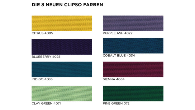 8 neue ausdrucksstarke Farben für Ecophon Clipso So Acoustic.