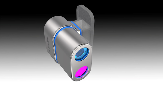 »CoControl-LumiHD«: Ultrakompakter Inline-Verschmutzungssensor für filmische und partikuläre Verschmutzungen im Hygienic Design. © Fraunhofer IVV / “CoControl LumiHD”: Ultra-compact inline contamination sensor for film-like and particulate contamination with a hygienic design. © Fraunhofer IVV