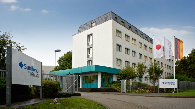 Deutsches Kompetenzzentrum für vollelektrische Maschinen von Sumitomo (SHI) Demag in Wiehe. / Sumitomo (SHI) Demag’s flagship all-electric production facility in Wiehe, Germany.