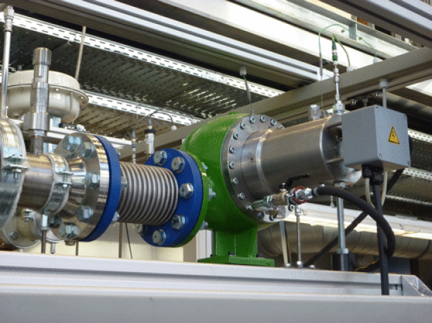 GET® Turbinengenerator (Foto: Universität Bayreuth) / GET turbine generator (Photo: Universität Bayreuth)