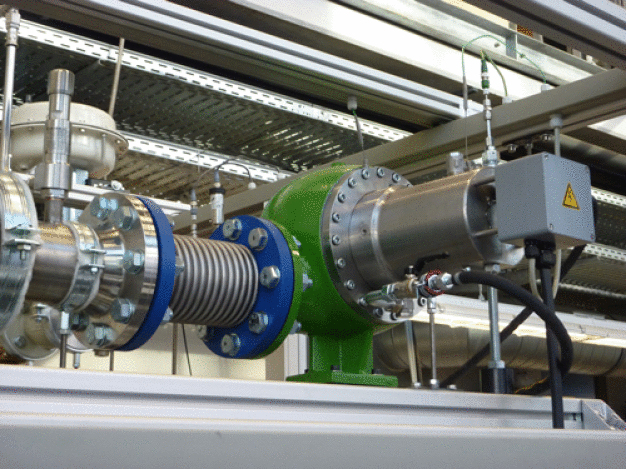 GET® Turbinengenerator (Foto: Universität Bayreuth) / GET turbine generator (Photo: Universität Bayreuth)