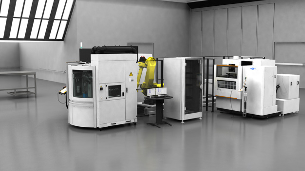 Mit GF Machining Solutions lassen sich Instrumentarien komplett automatisiert fertigen. Alle Fertigungsschritte können miteinander zu einem automatisierten Workflow verknüpft werden. Die Anbindung an das Kunden ERP System und die Rückverfolgbarkeit von Produktionsdaten mittels Device History Record ist gewährleistet.