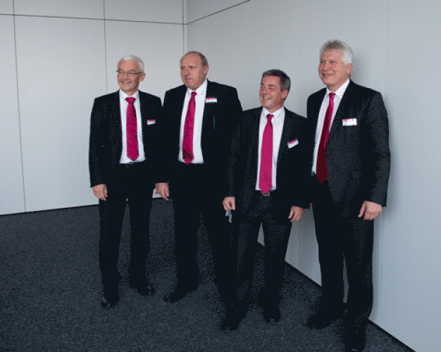 Karl Goll, Jakob Szekeresch, Werner Kreibl, Klaus Mang