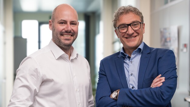 Die Geschäftsführung der SCI GmbH: v.l. Martin Brunngraber (Prokurist) und Markus Haider (Geschäftsführer) (Copyright: SCI)