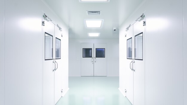 Glamox C61 Impianto di Produzione Farmaceutica in Camera Bianca (Copyright: Glamox)