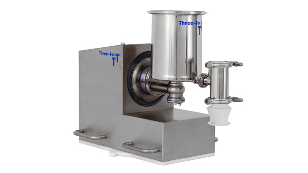 Dosiergerät im Hygienic Design (Copyright: Three-Tec GmbH)