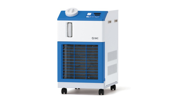 Mit CO2 als natürlichem Kältemittel und einem GWP von 1 setzt die HRSC-Serie von SMC neue Maßstäbe in Sachen Klimaschutz in der Industrie. (Foto: SMC Deutschland GmbH)