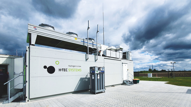 Elektrolyseur in Haurup bei Flensburg. © H-TEC SYSTEMS GmbH