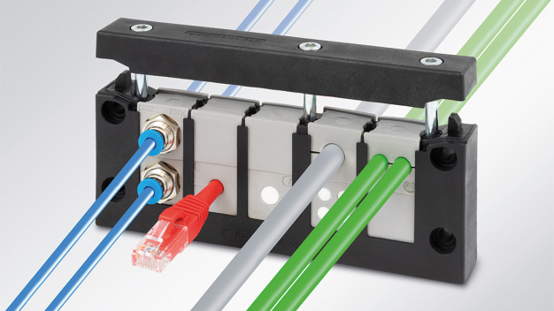 Con la nueva KEL-ERM de icotek, por primera vez también es posible el uso de múltiples tubos hasta la protección IP65. (Imagen: icotek GmbH & Co. KG)