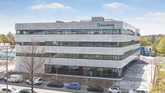 Erster Neubau des Stuttgarter Technologie- und Innovationscampus S-TEC. © Fraunhofer IPA / Foto: Rainer Bez