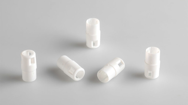 Auto-injector component, precision-manufactured in volumes of millions on the ENGEL e-mac.