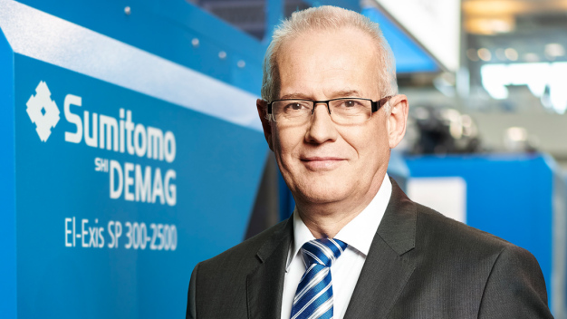 Gerd Liebig, CEO der Sumitomo (SHI) Demag Plastics Machinery / Gerd Liebig, Group CEO of Sumitomo (SHI) Demag Plastics Machinery