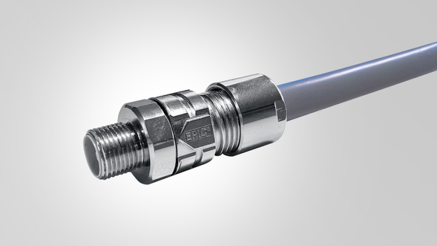 Jüngster Spross der Zusammenarbeit mit Lapp ist der neue Stecker M12L, der bald in den IntElect-Spritzgießmaschinen von Sumitomo (SHI) Demag zum Einsatz kommen soll. / The latest collaboration with LAPP is the new M12L connector, which will soon be used in Sumitomo (SHI) Demag’s IntElect injection moulding machines.