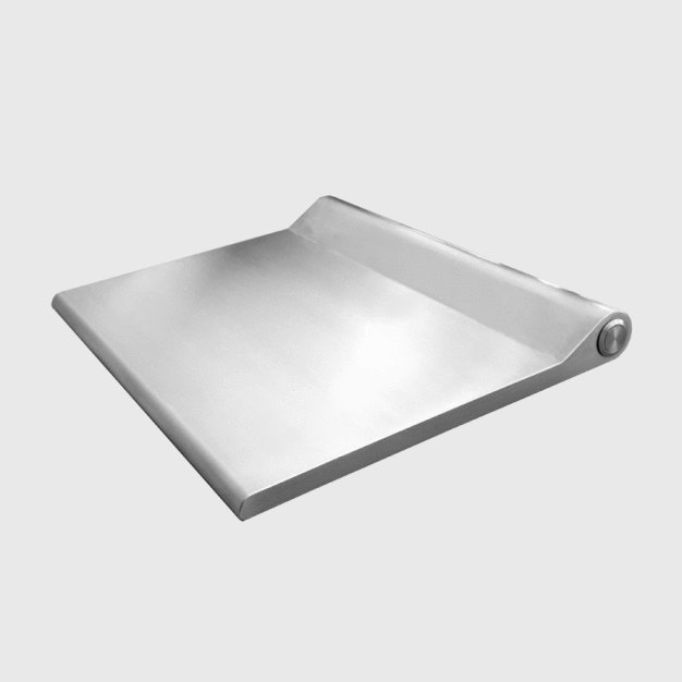 Stainless steel tablet backview (Image Rights: Systec & Solutions GmbH)