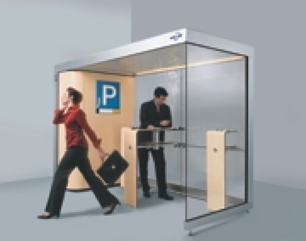 Parkplatz für Raucher - Rauchfrei am Arbeitsplatz
