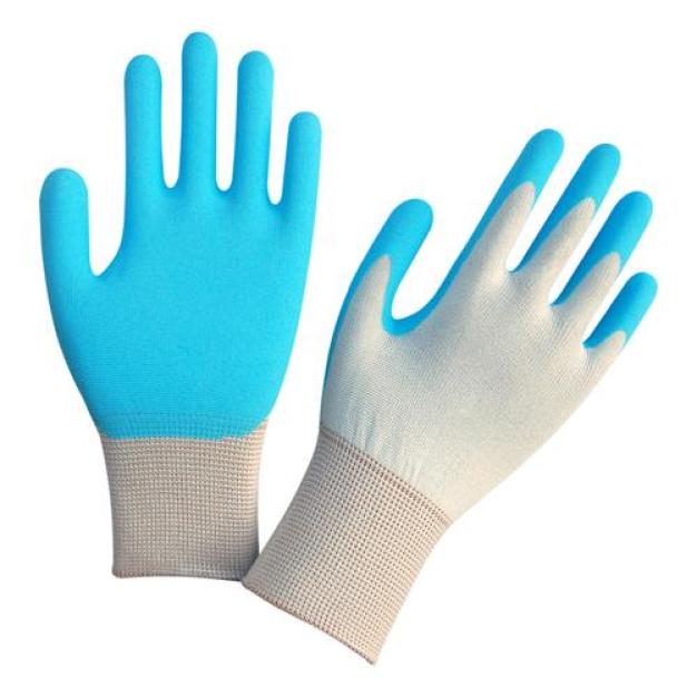 Textiler Handschuh mit PU Beschichtung auf Wasserbasis