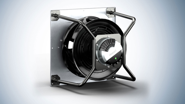 Die Einbauventilatoren „Plenum Fans RadiPac3C series“ erhalten AMCA-Zertifizierung und Eurovent Certified Performance-Zeichen. (Bild: ebm-papst) / The “Plenum Fans RadiPac3C series” built-in fans receive AMCA certification and the Eurovent Certified Performance mark. (Photo: ebm-papst)