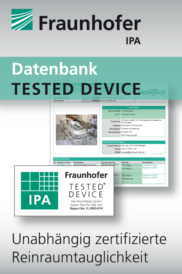 Datenbank ?TESTED DEVICE?