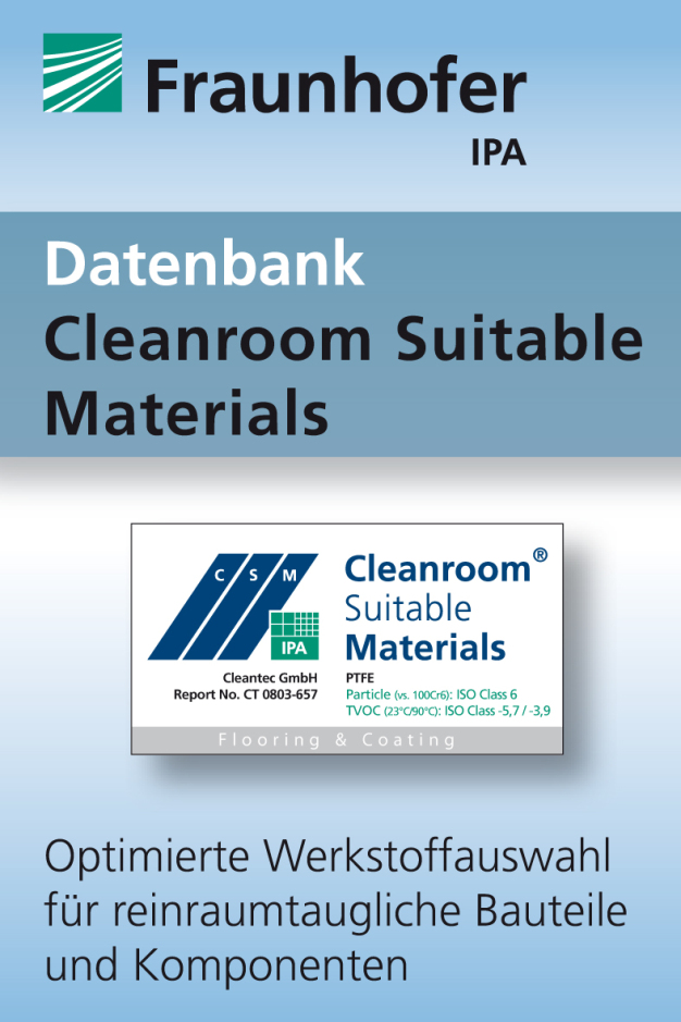 Datenbank ?Cleanroom Suitable Materials - CSM?