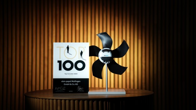 Bereits zum dritten Mal wird der Technologieführer ebm-papst mit dem Top 100-Award ausgezeichnet. (Bild: ebm-papst)