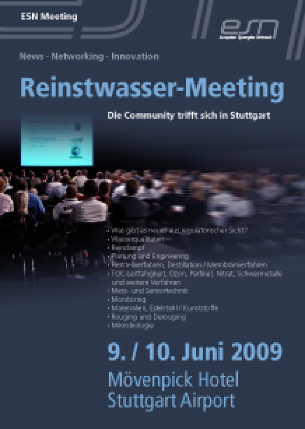 Reinstwasser-Meeting - Die Community trifft sich in Stuttgart zur Diskussion