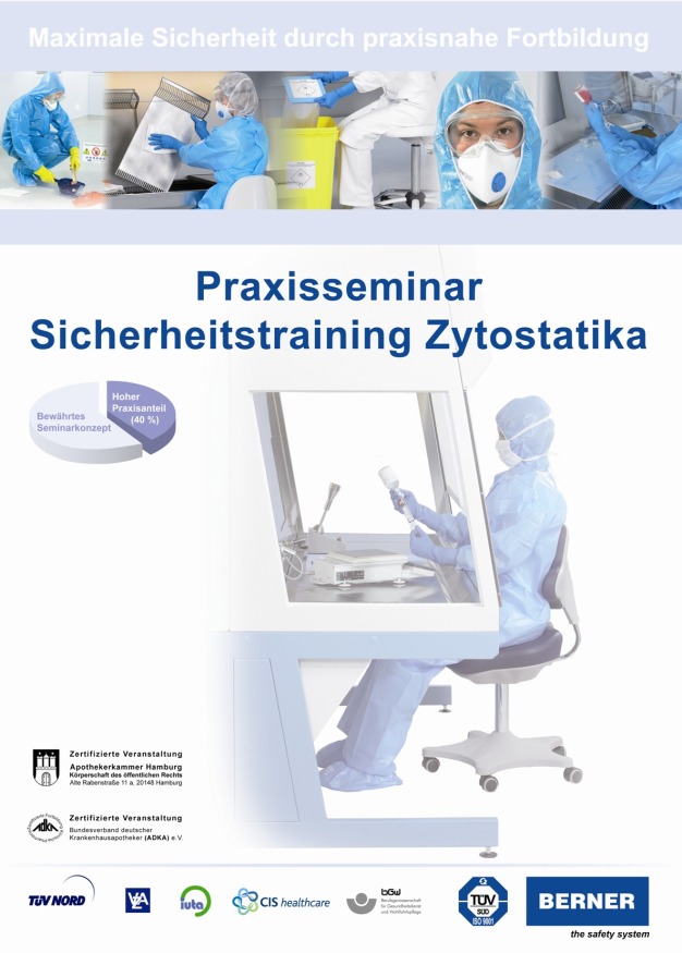 Praxisseminar Sicherheitstraining Zytostatika