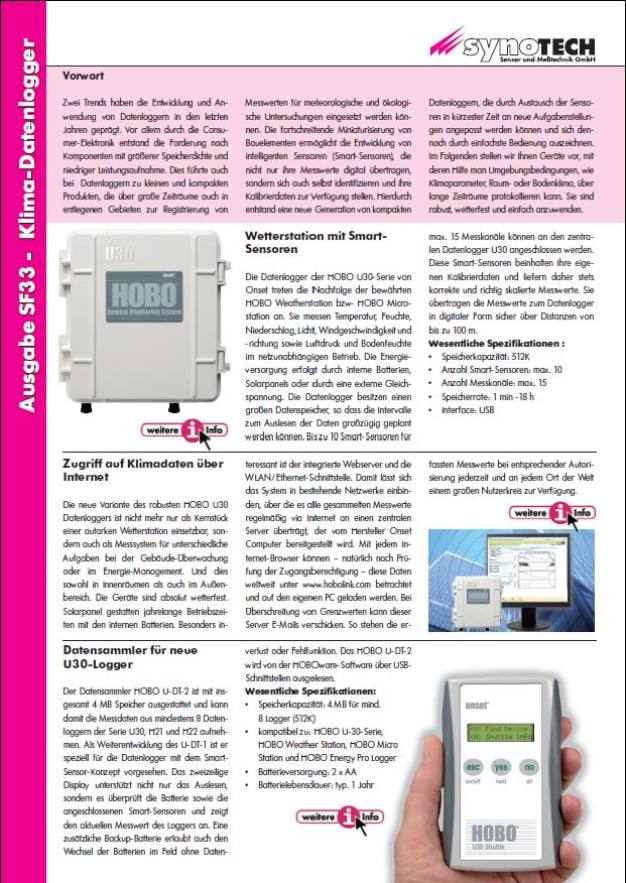 Datenlogger zur Langzeit-Überwachung