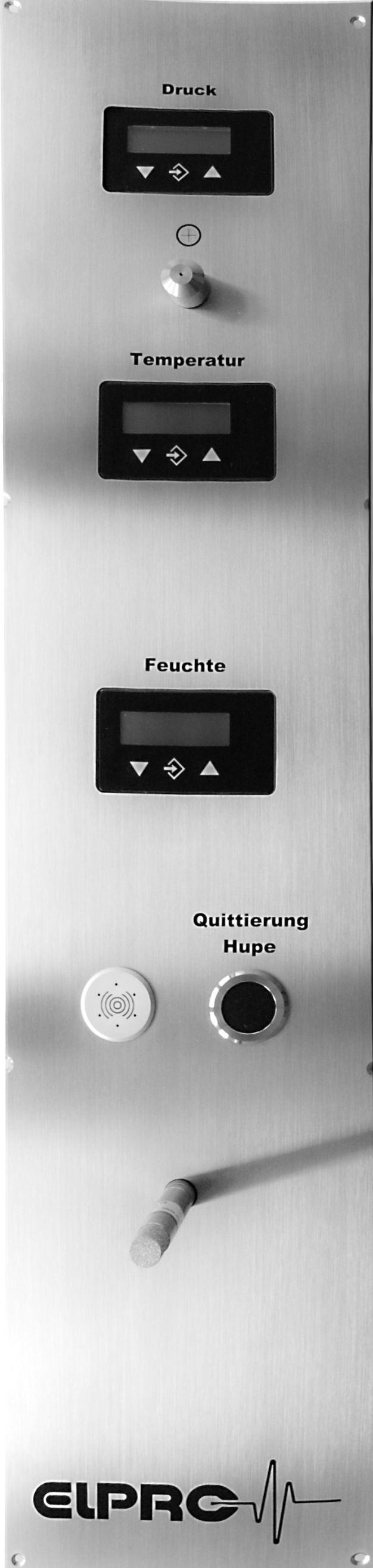 Anwenderorientiertes Bedienpanel für Reinraum Monitoring