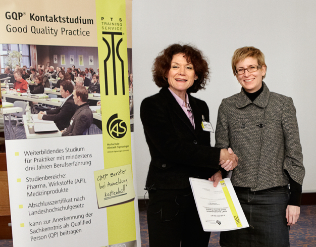 Erstes Zertifikat Good Quality Practice GQP für Heidi Friesacher Erstes Zertifikat Good Quality Practice GQP für Heidi Friesacher