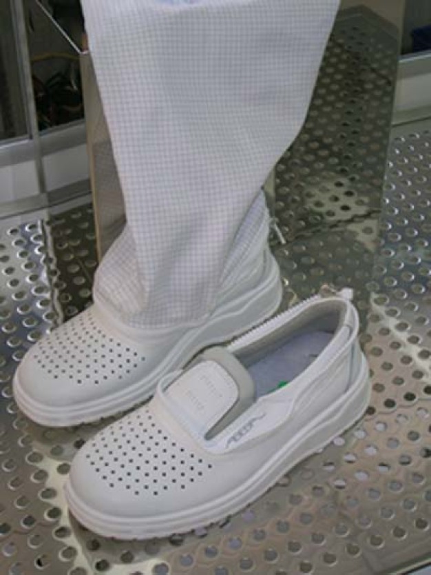 ESD-Schuhe mit Gamasche