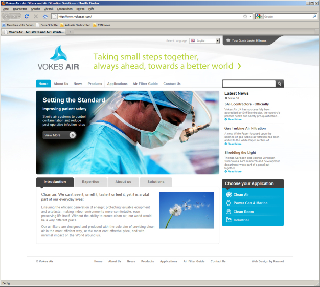 Aus ATEX-FILTER wird Vokes Air Aus ATEX-FILTER wird Vokes Air