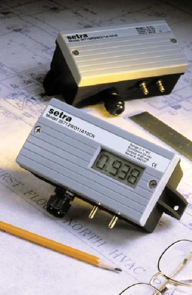 Differenzdruck-Messumformer zur Filterüberwachung
